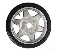 Remplacement de roulettes pour fauteuil roulant et déambulateur Roue arrière de remplacement pour fauteuil roulant électrique de 16 pouces Roue de remplacement gonflable pour personnes handicapées