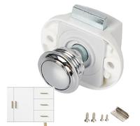 Remplacement De Serrure De Porte Pour Camping-Car | Serrure de Porte Sans Clé en de Zinc pour Véhicule Récreatif,Accessoires De Remplacement De Sécurité Pour Mobil-Home, Fourgon, Tiroir, Bateau Et Car