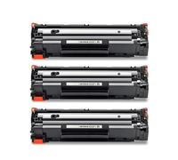 Remplacement de Support de Toner Compatible Compatible avec P1002 P1003 P1004 P1005 P1006 P1009 Noir avec Puce modèle 435A 435 35a CB435A(3pcs-Black)