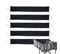 Remplacement de Toile pour Chaise de Jardin - Kit de 5 Pièces en Élastique Anti-Fissure Résistant | Bandes de Remplacement pour Chaise de Patio,pour Entretien et Réparation dans le Jardin, le Balcon,
