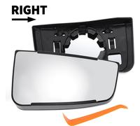 Remplacement De Vitre De Rétroviseur Avec Plaque De Support Pour Chevy Express 1500 2500 3500 Pour Gmc Savana 1500 2500 3500 Van 2003-2017 C?té Inférieur Droit 1 Ensemble