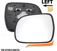 Remplacement De Vitre De Rétroviseur Avec Plaque De Support Pour Lexus Rx330 Rx350 Rx400H 2006-2009 Pour Toyota Tacoma 2005-2015 C?té Gauche 1 Ensemble