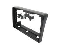 Remplacement de voiture Façade d'autoradio 2Din compatible avec Citroën Jumper/Peugeot Boxer/FIAT Ducato 2006+ Kit de garniture de panneau de tableau de bord de montage d'unité principale de cadre sté