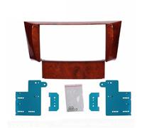 Remplacement de voiture Panneau audio stéréo double 2 Din compatible avec Lexus LS430 Compatible avec Celsior Radio Fascia Repose de support de tableau de bord Kit d'installation de DVD Plaque frontal