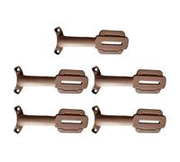 Remplacement des bras du ventilateur de plafond - Supports en aluminium | Ensemble de connecteurs légers en cinq pièces avec trous précis, installation pour salon, chambre, cuisine, g