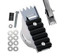 Remplacement Des Chaussures D'échelle D'extension - Capes Anti-skid En Aluminium, Pièces De Réparation Durables | Remplacement Des Pieds D'échelle Pour Les Escaliers Du Grenier, Travail De Toit, Empri