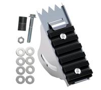 Remplacement des chaussures d'échelle d'extension - Coussinets en caoutchouc stables antidérapants, accessoires d'échelle, amélioration de la poignée de sécurité, kit de remplacement