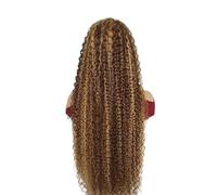 Remplacement des cheveux Perruque frontale en dentelle HD 13x6, cheveux humains ondulés, vague profonde, densité 230(22inches)
