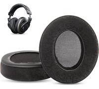 Remplacement des Coussinets Compatible avec Teufel Massive Devil Cage Headphone Coussinets d'oreille en Cuir protéiné Plus Doux/Mousse à mémoire de Forme