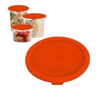 Remplacement des couvercles de stockage en verre, couvercles pour le stockage des aliments | Couvercles de conteneurs de rangement Round Couges de coupe Remplacement | Couvre les couvertures de stocka
