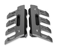 Remplacement des Garde-boues de Moto pour Yamaha YZF-R1 YZF-R3 YZF-R6 YZF-R25 YZF R1 R3 R6 R25 YZFR1 pour Moto Garde-Boue pour Avant Protection Latérale Curseurs(Gris)