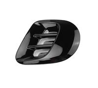Remplacement des Garnitures de Couverture D'évent Latéral de Garde-boue D'aile Arrière pour Smart Fortwo 453 2015-2021, Ailes Latérales et Panneaux (Noir brillant)