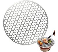 Remplacement des grilles de grille, grille de de foyer,Rack de barbecue en fil rond en acier inoxydable - Grille de feu de camp, remplacement de cuisine, accessoires en plein air pour la randon