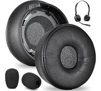 Remplacement des Oreillettes Engage 75 - Compatible avec Les écouteurs Jabra Engage 55/65 / 75 (stéréo) (Non Disponible pour Engage 50, Engage 55/65 / 75 Mono)