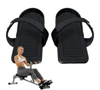 Remplacement des Pédales du Rameur - Remplacement D'entraînement Portables Multifonctions | Légères D'entraînement Jambes Antidérapantes, Pédales De Machine Elliptique Et Autre