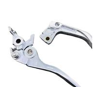 Remplacement des pièces Levier de Frein et d'embrayage en Aluminium chromé for Moto, pièces de Guidon adaptées à S DL 650 V-STR GSXR750 GSX 600/750 KATA GSF400 Ban(Brake Clutch Lever)