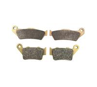 Remplacement des pièces Plaquettes de Frein Avant/arrière for Roy Enf Classic Elrctra Thunderbird Hunt Meteor 350 2019-2024 Scram Himalayan 411 2016-2024(2 Pair 1 Sets)