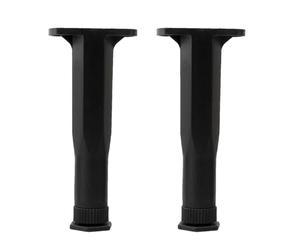 Remplacement des pieds de lit réglables - Ensemble supports doubles, rallonges verticales au sol, support structurel, système d'installation facile | Pieds avec ajustement universel pour cadre meubles