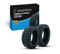 Remplacement d'origine smartGyro - Pneus Dual Grip 1 pour versions Speedway, Rockway, Crossover et PRO, 10 pouces, Pack de 2