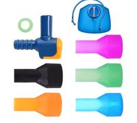 Remplacement du bec de la vessie de soupape de morsure - Adaptateur de du pack d'hydratation en silicium | Kit de réparation du réservoir d'eau, connecteur de soupape à l'épreuve des fuites, pour