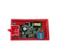 Remplacement du boîtier CDI Puce d'allumage pour moto avec interrupteur DIP pour LF110 4 broches DC(Rouge)