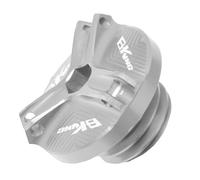 remplacement du bouchon d'huile moto POUR B-KING 2007-2010 Accessoires Couvercle De Réservoir D'huile Moteur Bouchon Vidange Écrou Carter CNC Motos M20*1,5(Champagne)