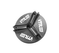remplacement du bouchon d'huile moto Pour VTR1000/F/FV/FW/FX FIRESTORM Couvercle De Réservoir D'huile Moteur Moto Bouchon Remplissage Vidange Écrou Carter(Dark Grey)