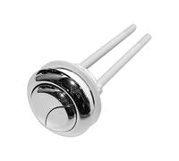 Remplacement du bouton de chasse d'eau des toilettes, bouton de chasse d'eau à pression, Remplacement de la vanne à double réservoir, Bouton de chasse d'eau pratique, bouton poussoir rond de valve de