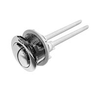 Remplacement du bouton de chasse d'eau des toilettes, bouton de chasse d'eau à pression - Remplacement de la vanne à double réservoir - Bouton poussoir de valve de chasse d'eau, valve de chasse d'eau