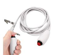 Remplacement du câble de traction de la station d'appel d'infirmière, câble de bouton poussoir avec poignée imperméable de 9,8 pieds avec prise de 6,35 mm, accessoire d'appel d'infirmière