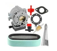 Remplacement du carburateur Compatible avec Les Moteurs de Tondeuse en V-Twin Modèle 495026 LT1000 917270821 693480 Convient à diverses tondeuses et tracteurs de Conduite(1 Set B comme attaché)