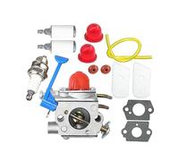 Remplacement du carburateur pour Husqvana 124L 125L 125Ld 128C 128Cd 128L 128Ld 128R Tondeuse carburateur Joints filtres Kit carburateur