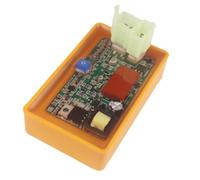 Remplacement du CDI pour moto Kit d'allumage CDI DC Orange réglable pour moto CG200 250 pour Kazuma Yamoto ATV