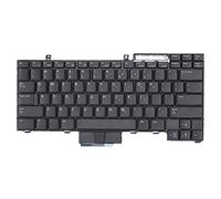 Remplacement du Clavier, Base du Clavier Facile à Brancher Remplacement du Clavier D'ordinateur Portable pour Dell E6400/E6410/M4400/M2400/E6500(Le Noir)
