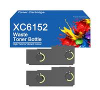 Remplacement du collecteur de Toner usagé XC6152 pour imprimantes Lexmark XC6152de, XC6153de, XC4150, XC8155 et XC8155de - Impression Nette,XC6152-2Set