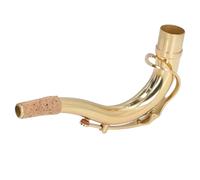 Remplacement du cou courbé de saxophone ténor plat B, cou courbé de saxophone, cou courbé de saxophone en laiton avec un calibre de 27,5 mm, cou courbé de saxophone en métal de