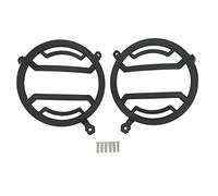 Remplacement du couvercle de la lampe frontale des phares LED pour JL 2018 et en hausse 2pcs ABS Black