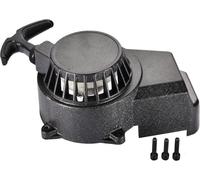 Remplacement du démarreur à rappel pour moteur 2 temps 47cc 49cc Pocket Bike Dirt Bike Mini ATV Noir
