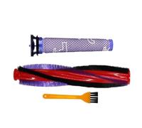 Remplacement du filtre à brosse roulante pour aspirateur Dyson V6 Animal/Fluffy DC58 DC59 DC61 DC62 SV03 SV073 (225 mm) (Color : Red Purple)