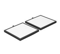 Remplacement du filtre de collecteur de poussière de l'ongle Haute efficacité 0,1 micron 99,7% Capture de poussière pour la machine à vide à ongles de 40 W 17,5 x 18 cm 2pcs