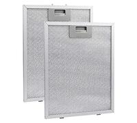 Remplacement du filtre de la hotte aspirante Lot de 2 filtres hotte aspirante 320 x 260 mm en aluminium et maille métallique for