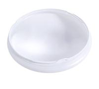 Remplacement du globe du ventilateur de plafond, couvercle de lumière ventilateur plafond en acrylique incassable, abat-jour blanc à visser, globes remplacement
