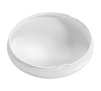 Remplacement du globe du ventilateur de plafond - Couvercle de plafonnier en acrylique incassable, abat-jour d'installation facile à visser, blanc, 7, 36 pouces (18, 7 cm), abat-jour ventilateur