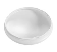 Remplacement du globe du ventilateur de plafond - Couvercle de plafonnier en acrylique incassable, abat-jour d'installation facile à visser, blanc, 7, 36 pouces (18, 7 cm), couvercle lumière