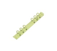 Remplacement du mécanisme d'un cahier, Anneaux de reliure métalliques à 6 trous A6 for feuilles mobiles, diamètre intérieur 20 mm(A6-20mm-green)