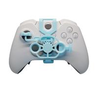 Remplacement du Mini Volant Imprimé en 3D pour Xboxone/X/S/Elite Manette de Jeu de Course Simulateur de Manette de Jeu Accessoire de Jeu，Blue