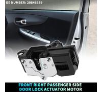 Remplacement Du Moteur Actionneur De Verrouillage De Porte Électrique Avant Droit Pour Chevrolet Malibu 2006-2008 Assemblage D'Actionneur De Verrouillage De Porte No.20846339 Noir