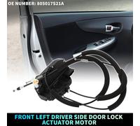 Remplacement Du Moteur D'Actionneur De Verrouillage De Porte Avant Gauche Avec Câble pour Nissan Titan 2004. Ensemble D'Actionneur De Verrouillage De Porte Numéro 805017S21A Noir