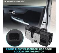 Remplacement Du Moteur D'Actionneur De Verrouillage De Porte Électrique Avant Droit pour Chevrolet Equinox 05-09 Et pour Pontiac Torrent 06-09 Référence : 88980998 Noir