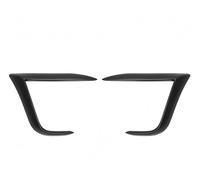 Remplacement du pare-chocs avant Becquet de pare-choc pour avant fendu pour Tesla modèle Y Juniper 2025, lame vent antibrouillard pour Kit protection(Wind Blade Matte)